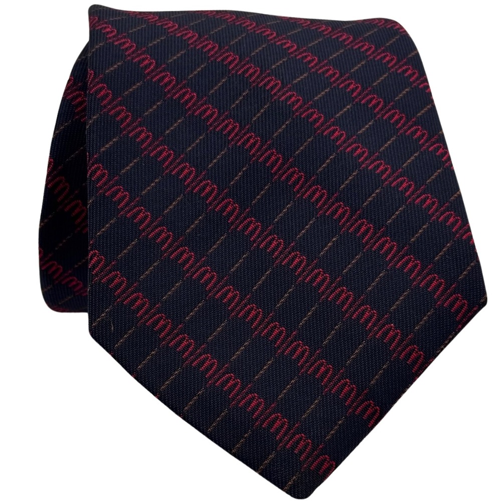 Vintage 80s McDonalds Manager Neck Tie 56" Red Arches Logo Monogram Collectibles